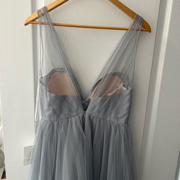NWT Watters French blue ball gown - Picture 5 of 10